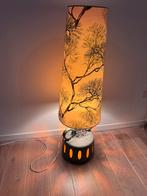 Vintage Fat Lava Vloerlamp met Boommotief Kap, Huis en Inrichting, Ophalen, Overige materialen, Gebruikt, 100 tot 150 cm