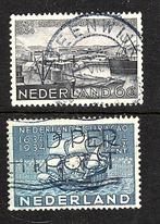 458 nvph 267-268 herdenkingszegels 1934 gebruikt zie scan., Postzegels en Munten, Postzegels | Nederland, Verzenden, T/m 1940
