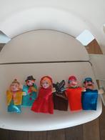 Kleine Vingerpoppetjes mini poppenkast poppen, Ophalen of Verzenden, Zo goed als nieuw