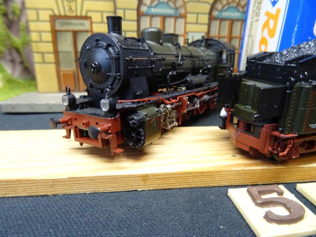 5662=Roco 43221 BR57 van de KPEV.         163, Nieuw, Ophalen of Verzenden, Roco, Gelijkstroom