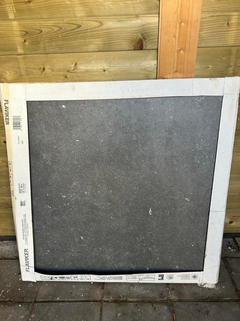 Grote grijze vloertegel 90x90 cm, Doe-het-zelf en Verbouw, Tegels, Ophalen, 60 cm of meer, Keramiek, Nieuw