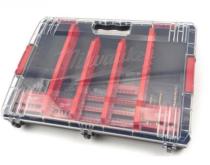 50 delig bit en borenset van Milwaukee, Doe-het-zelf en Verbouw, Gereedschap | Handgereedschap, Nieuw, Ophalen of Verzenden