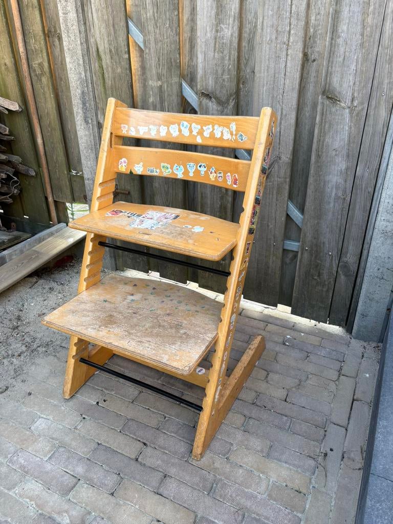 Stokke tripp trapp, Ophalen, Gebruikt, Meegroeistoel