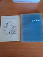 Joop sjollema boek met potlood tekening, Ophalen of Verzenden