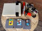 Nintendo NES Classic set met 2 controllers en 4 spellen, Spelcomputers en Games, Spelcomputers | Nintendo NES, Ophalen, Gebruikt