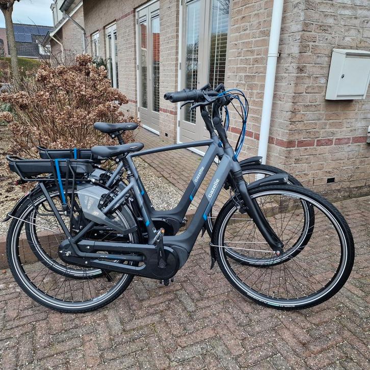 Prachtige set (2)Gazelle Orange C310 Bosch middenmotor 500Wh, Fietsen en Brommers, Elektrische fietsen, Zo goed als nieuw, Gazelle