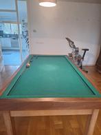 Klein biljart 2/1 mtr met toebehoren, Ophalen, Gebruikt, Biljarttafel