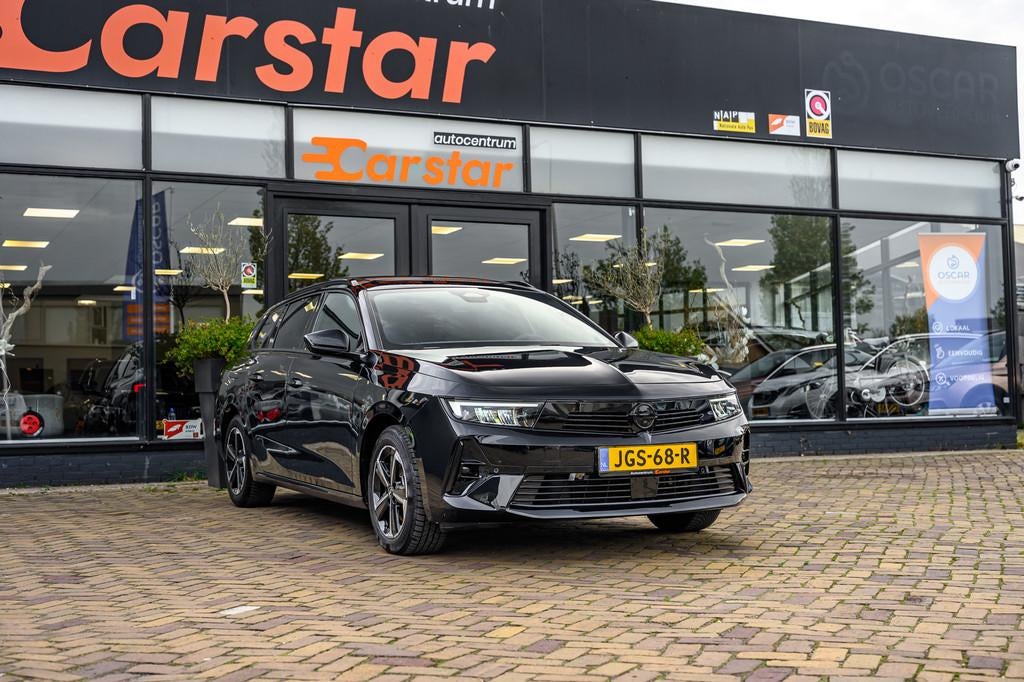 Opel ASTRA SPORTS TOURER 1.2 Turbo GS|130PK|Pano|Car Play|, Auto's, Opel, Voorwielaandrijving, Stof, Gebruikt, Euro 6