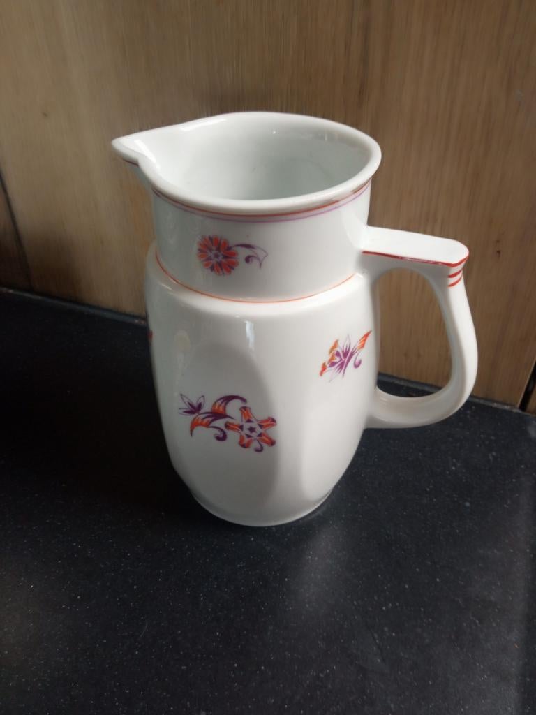 Brocante vintage kan met bodem.merk., Antiek en Kunst, Antiek | Emaille, Ophalen of Verzenden