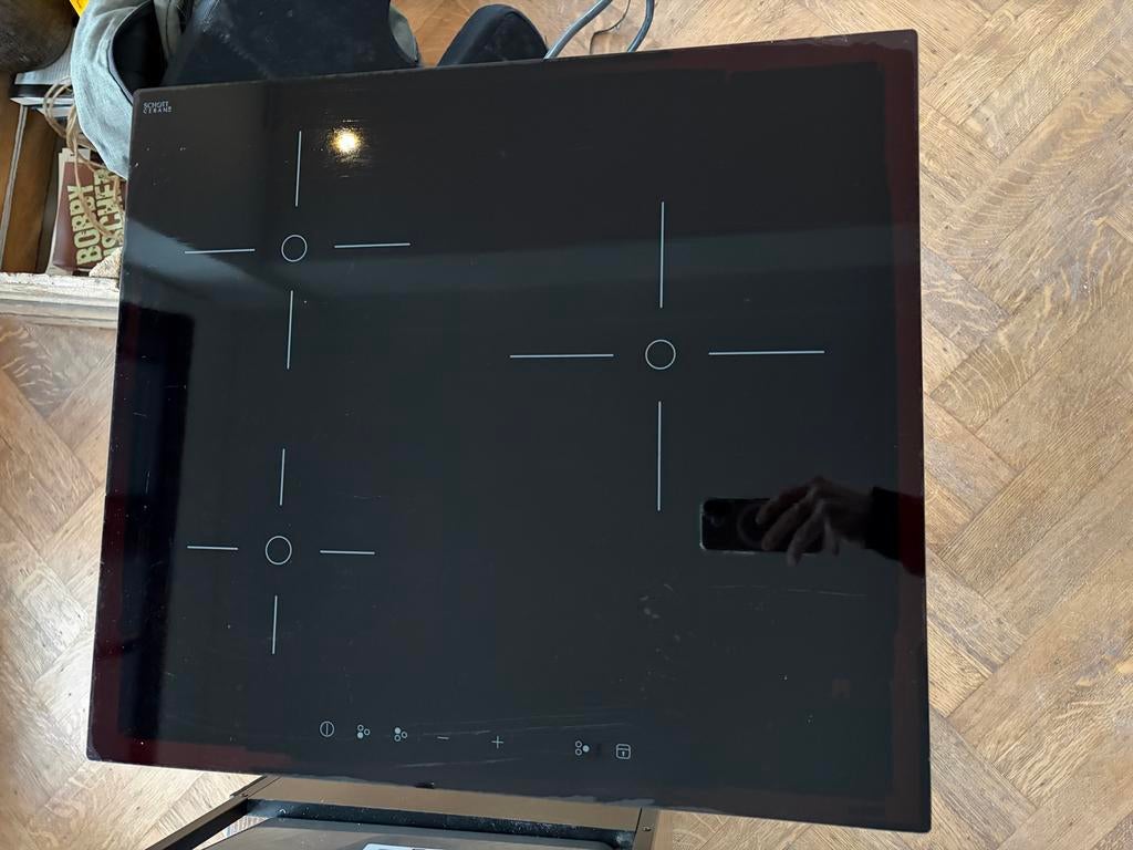 IKEA Inductie Kookplaat (3 Pitten) - Elektrisch Koken, Witgoed en Apparatuur, Kookplaten, Ophalen, Gebruikt, 3 kookzones of minder