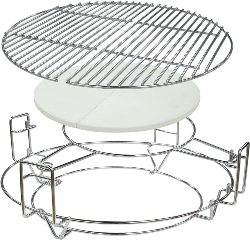 multi level cooking system 21 inch - RVS Kamado Accessoire, Tuin en Terras, Barbecue-accessoires, Ophalen of Verzenden, Nieuw
