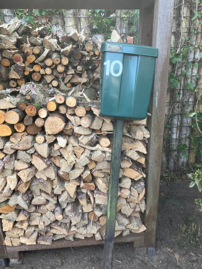 brievenbus, Ophalen, Gebruikt, Kunststof, Staande brievenbus