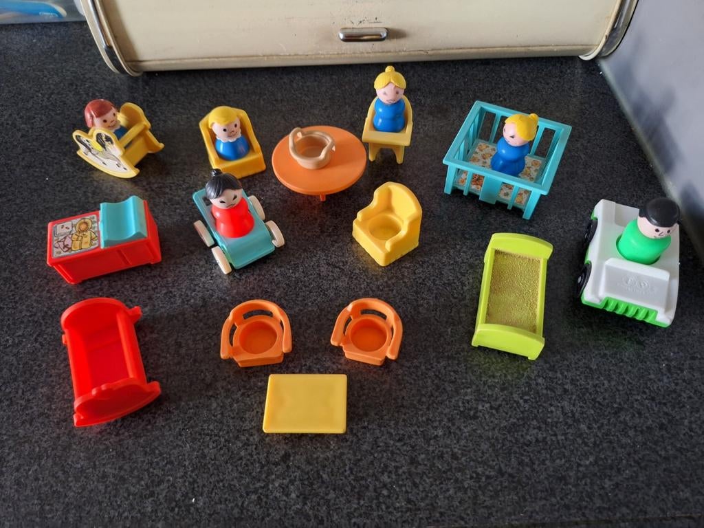 Ficher Price jaren 70., Kinderen en Baby's, Speelgoed | Fisher-Price, Ophalen of Verzenden
