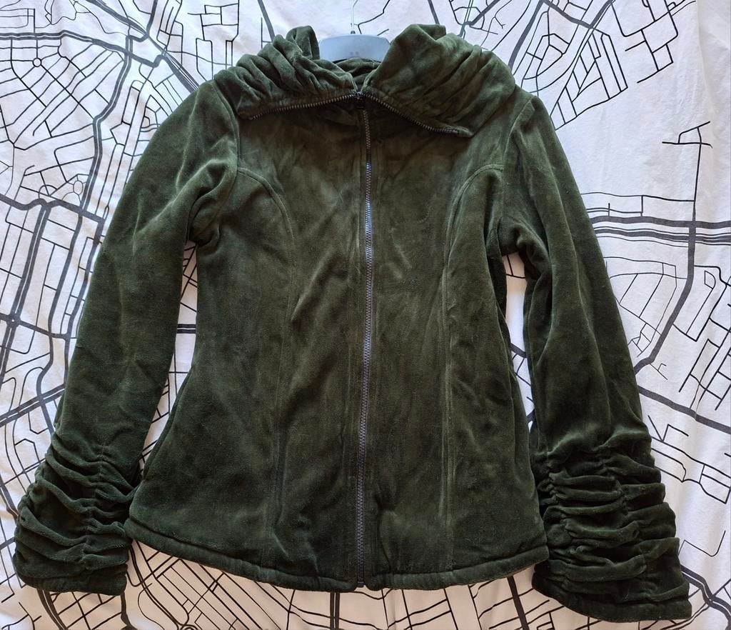 Nepalees vest Nepal damesvest hippie folk maat M/L, Ophalen of Verzenden, Nieuw, Groen