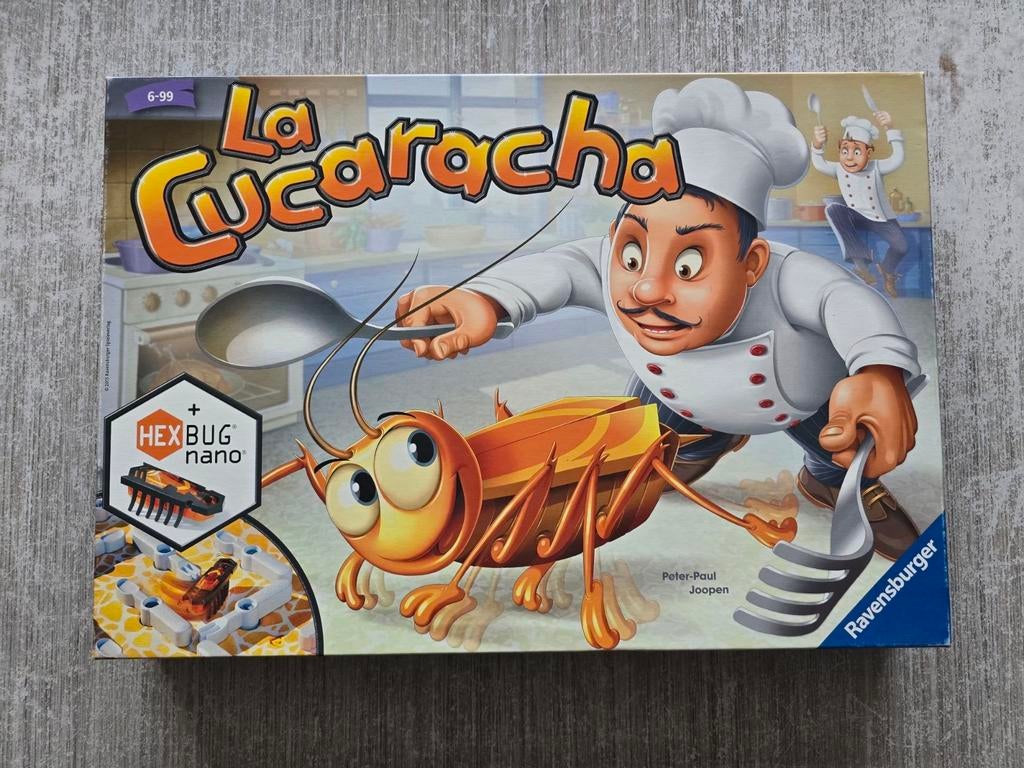 La Cucaracha bordspel - Ravensburger, Hobby en Vrije tijd, Gezelschapsspellen | Bordspellen, Drie of vier spelers, Ophalen of Verzenden
