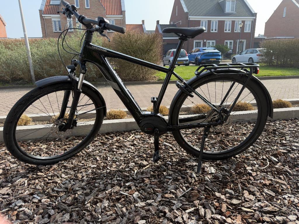 e bike - Cannondale Tesoro Neo X3 Black Pearl, Zo goed als nieuw, 47 tot 51 cm, 50 km per accu of meer, Ophalen