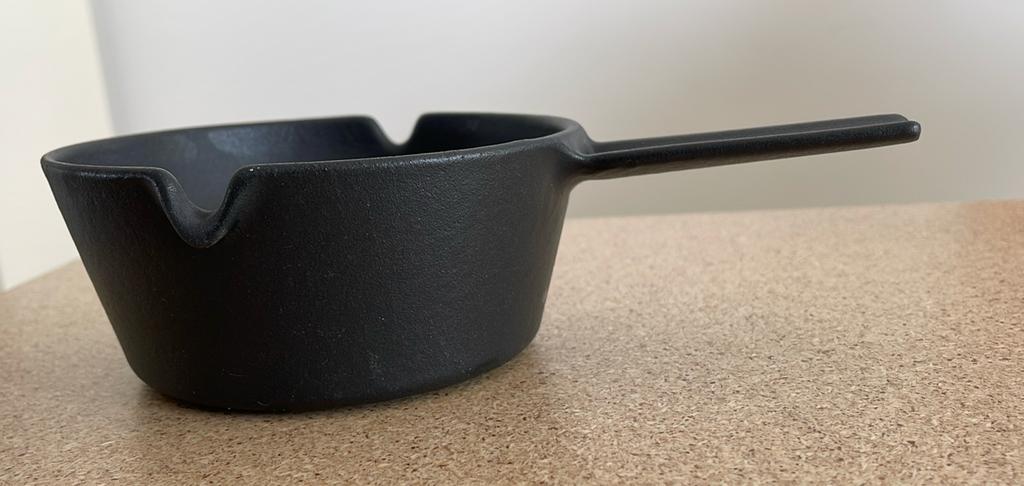 mat zwarte gietijzeren copco sauspan michael lax, Ophalen, Gebruikt, Overige materialen, Koekenpan of Braadpan