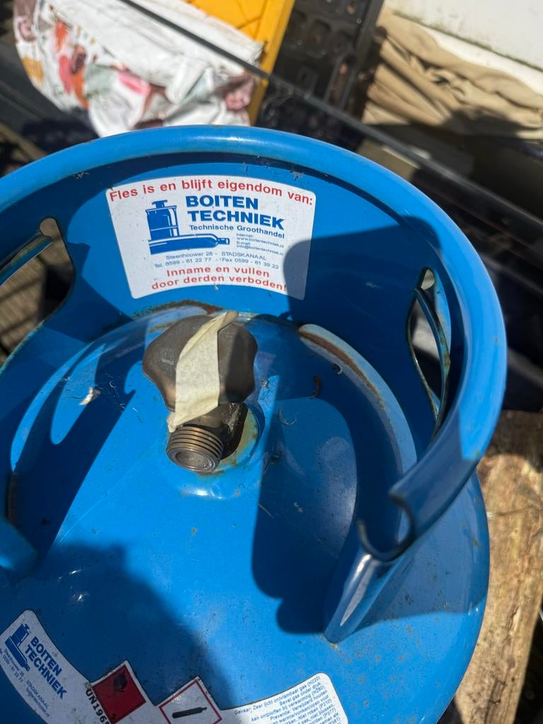 Vole gasfles Boiten Techniek (10.3 kg), Ophalen of Verzenden, Gebruikt