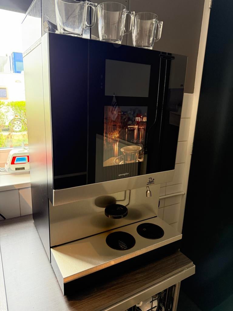 Spengler Koffieautomaat - Perfect voor kantoor of kantine, Witgoed en Apparatuur, Koffiezetapparaten, Ophalen, Gebruikt, 10 kopjes of meer