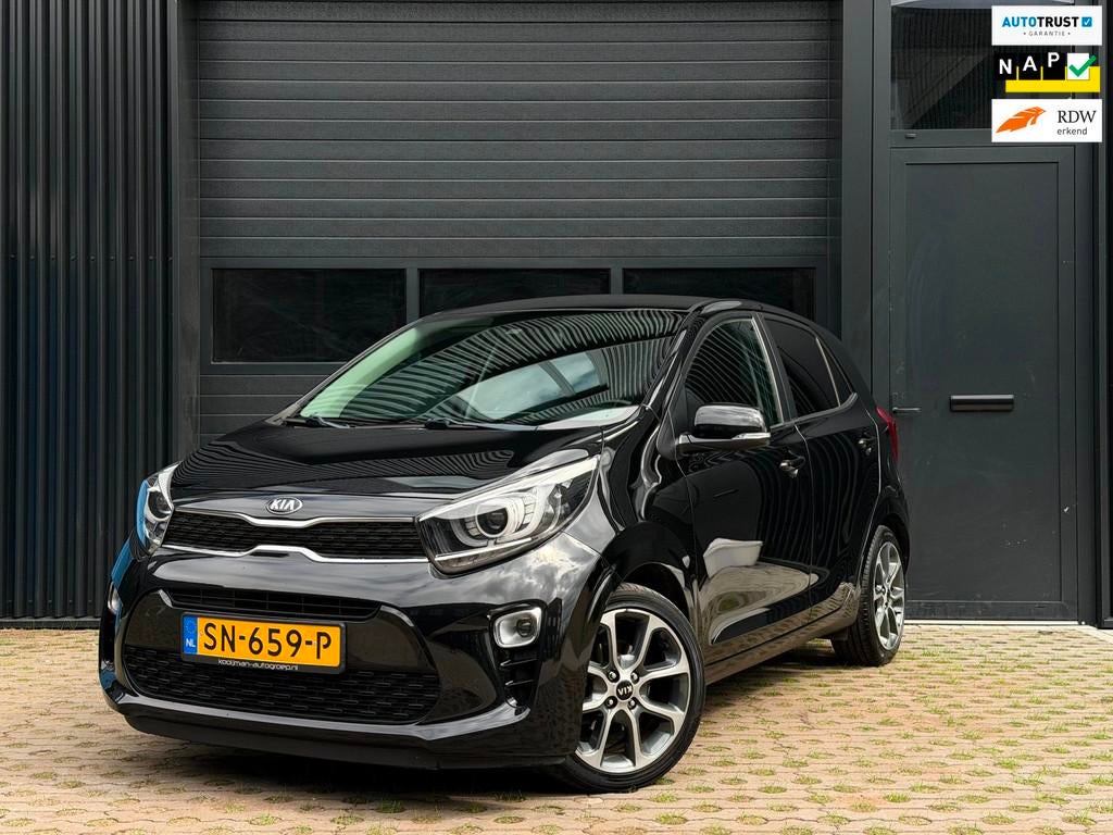 Kia Picanto 1.0 CVVT Colour Edition | BTW | Camera | Dealer, Auto's, Kia, Voorwielaandrijving, Gebruikt, 4 stoelen, Zwart