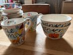 Blond Amsterdam 'Winter' Servies - 2 Mokken & 2 Kommen, Blond Amsterdam, Ophalen of Verzenden, Zo goed als nieuw, Kop(pen) en/of Schotel(s)
