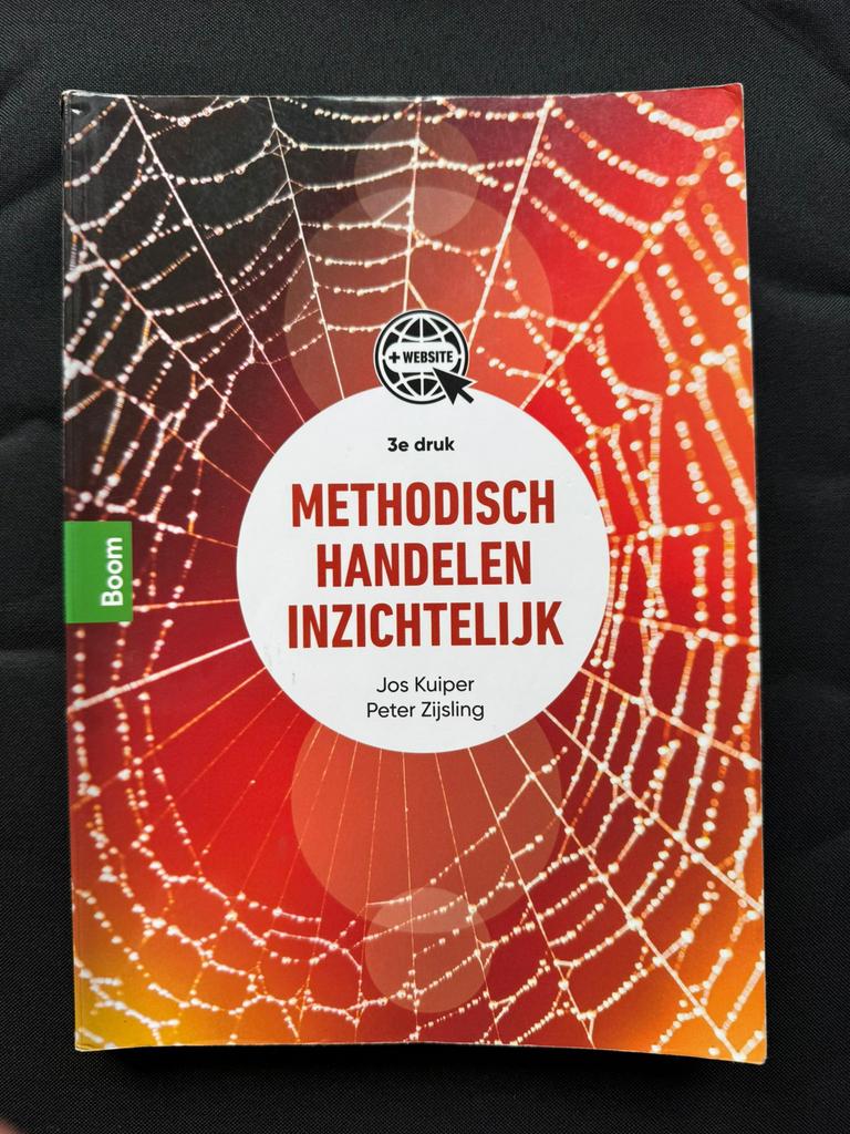 Methodisch Handelen Inzichtelijk - Studieboek HBO/WO, Boeken, Studieboeken en Cursussen, Ophalen of Verzenden, Gamma, Gelezen