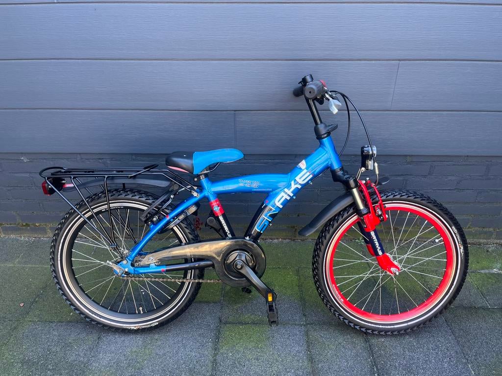 Prachtige Batavus Snake 20 inch jongensfiets (zie tekst), Fietsen en Brommers, Ophalen, Terugtraprem, Batavus Snake Alpina Trial Yabber cube bulls loekie sparta