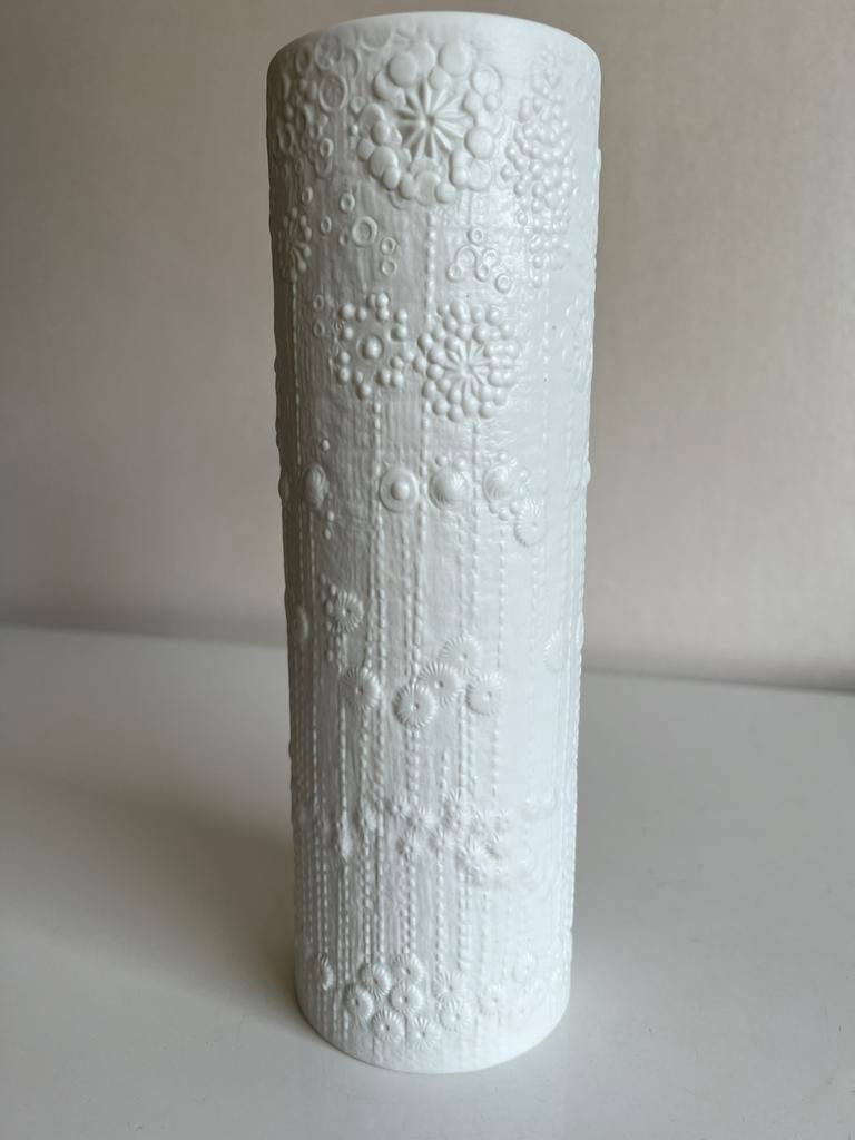 Vintage Groot Rosenthal Cilindervaas Porselein Martin Freyer, Ophalen of Verzenden