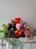 Efteling knuffels: Jokie, Jet, Wolf en Draak - ZGAN, Ophalen of Verzenden, Zo goed als nieuw, Overige typen