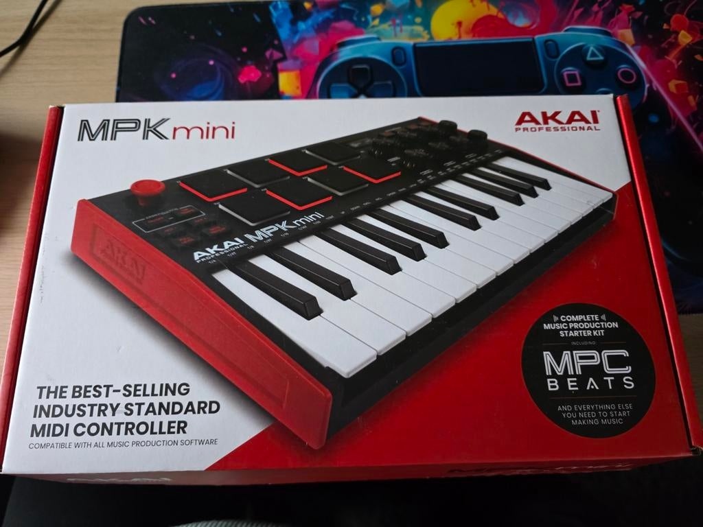 Akai MPK Mini MIDI-controller, Muziek en Instrumenten, Midi-apparatuur, Ophalen of Verzenden