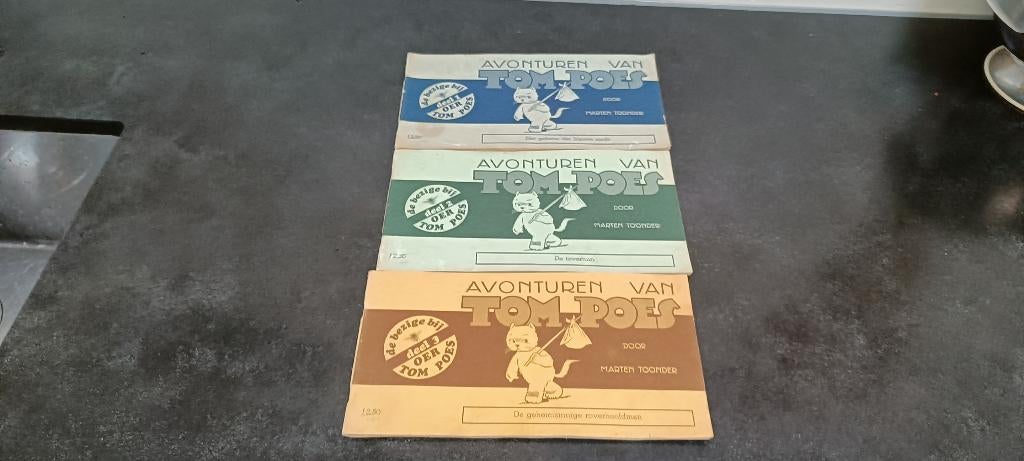 Tom Poes stripboekjes, Meerdere stripboeken, Ophalen of Verzenden, Gelezen