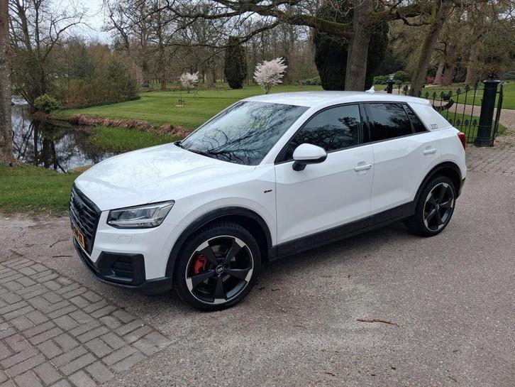 Audi Q2 1.4 Tfsi CoD 149pk S Tronic 2018 Wit, Auto's, Audi, Bedrijf, Q2, ABS, Adaptieve lichten, Adaptive Cruise Control, Airbags
