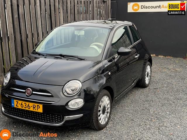 Fiat 500 1.0 Hybrid Dolcevita panorama, Auto's, Voorwielaandrijving, Euro 6, 4 stoelen, Leder en Stof
