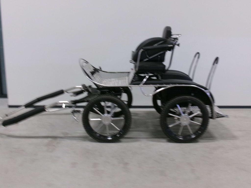 Enkelspan pony-marathonwagen in nette staat. 18 inch., Niet ingevuld, Gebruikt, Pony, Niet ingevuld