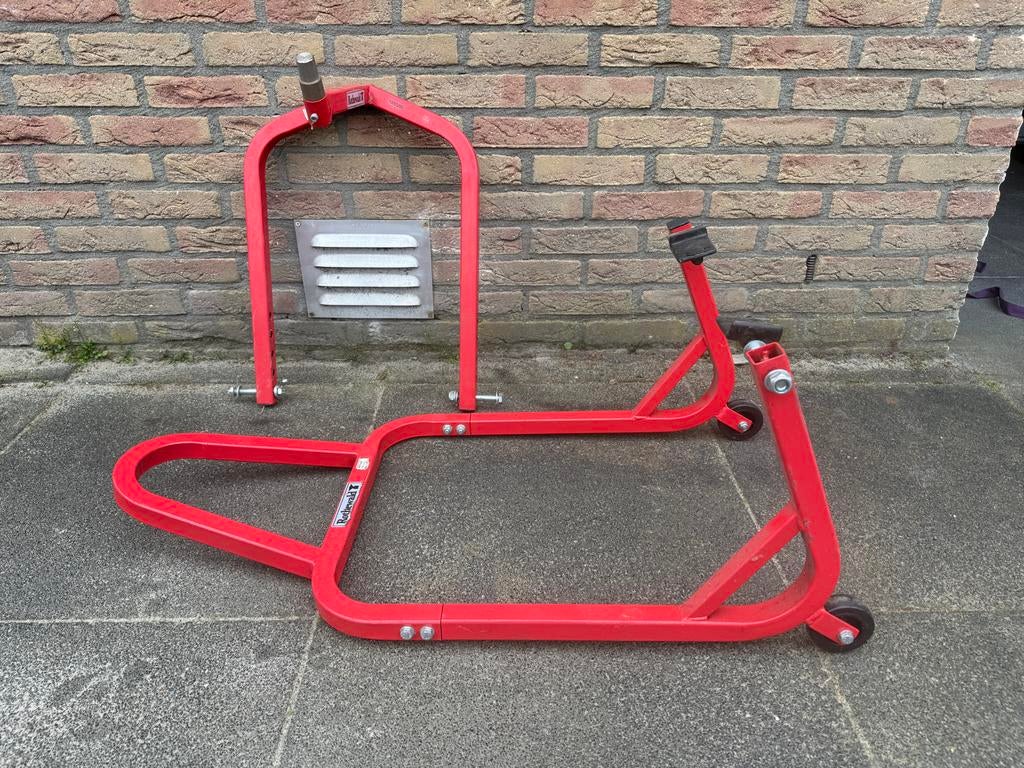 Rothewald Motorfiets Montagestandaard - Rood, Ophalen of Verzenden