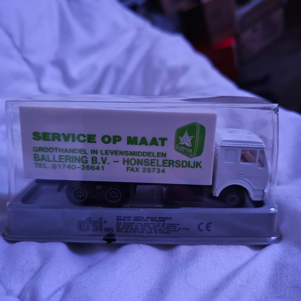 EFSI Toys Vrachtwagen Ballering B.V. Honselersdijk, Verzamelen, EFSI Toys, Onbekend, Nieuw, Ophalen of Verzenden