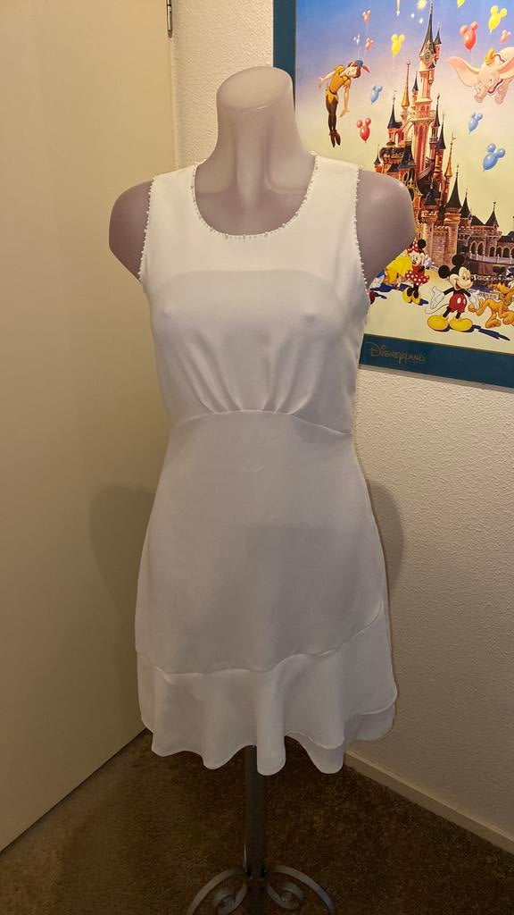 Nieuw off white jurkje maat S merk Eva Kayan, Ophalen of Verzenden, Nieuw, Maat 36 (S), Boven de knie