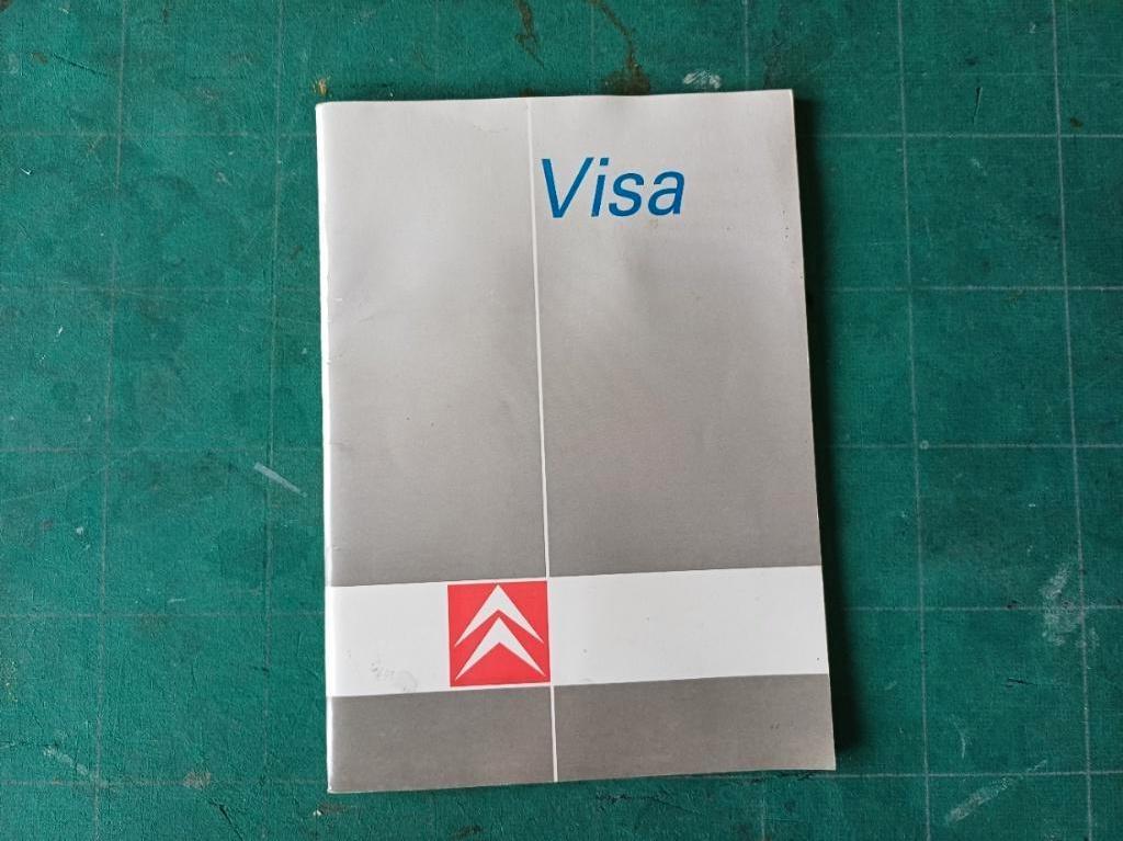 Instructieboekje CITROËN VISA, Auto diversen, Handleidingen en Instructieboekjes, Ophalen of Verzenden