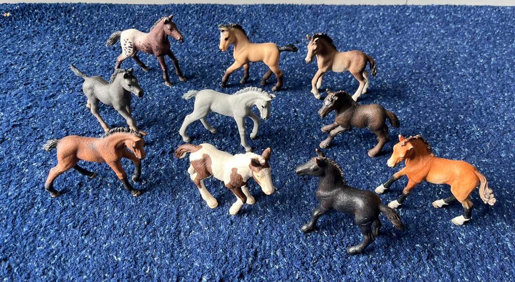 Schleich Horse Club paarden veulens 2, Ophalen of Verzenden, Gebruikt