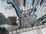 Tuinbank leuningen vossekop antiek, Tuin en Terras, Tuinbanken, Ophalen, Gebruikt, Metaal