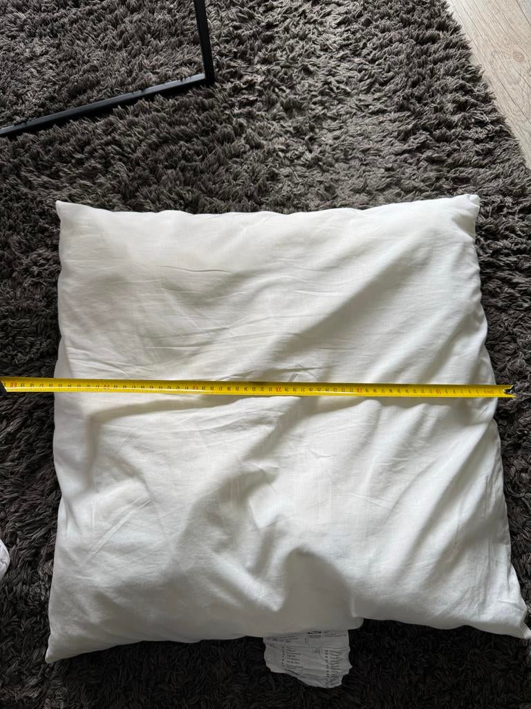 IKEA Goza Vila Vierkant Kussen - Wit, Ophalen, Gebruikt, Wit, Vierkant