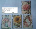 👍nu 0,35 : vintage plaatjes bloemen 207 ( alleen verzenden, Hobby en Vrije tijd, Scrapbooking, Ophalen, Nieuw, Papier of Karton