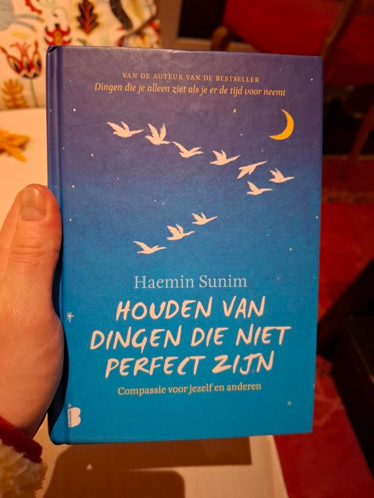 Haemin Sunim - houden van dingen die niet perfect zijn, Boeken, Ophalen of Verzenden, Zo goed als nieuw