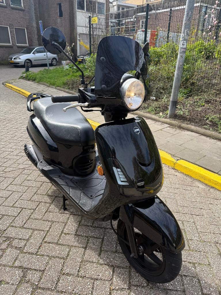 Sym Fiddle 2 brom 2020 45km led special paint windscherm, Ophalen, Gebruikt, SYM, Maximaal 45 km/u