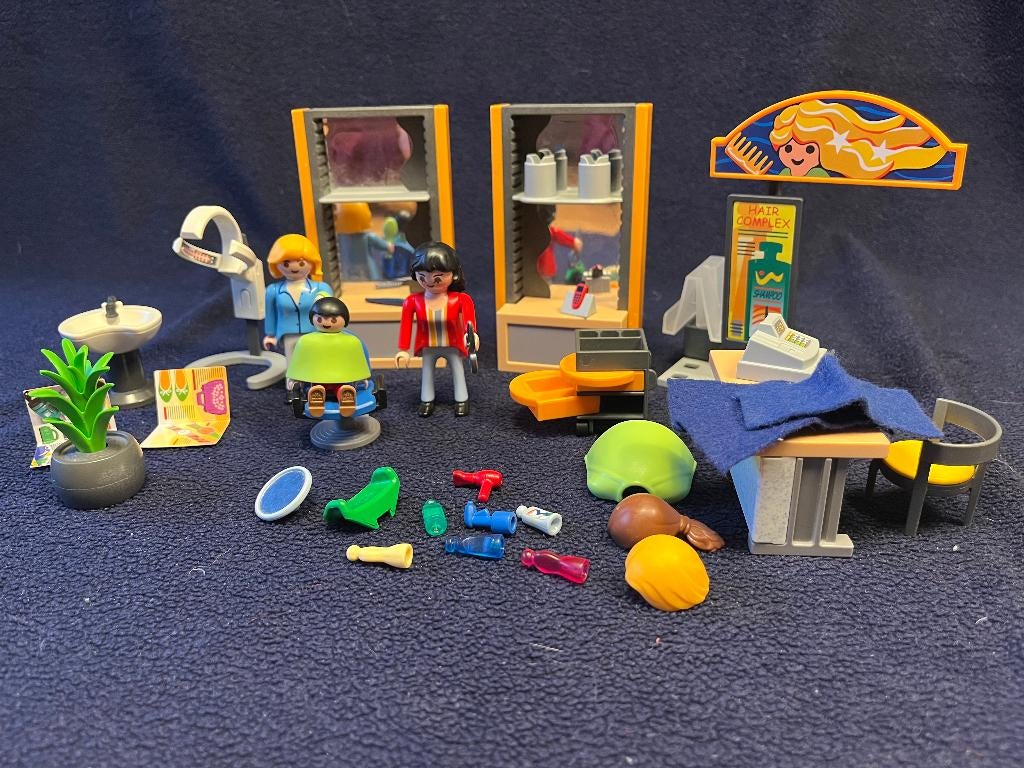 Playmobil kapsalon, Ophalen of Verzenden, Gebruikt, Complete set