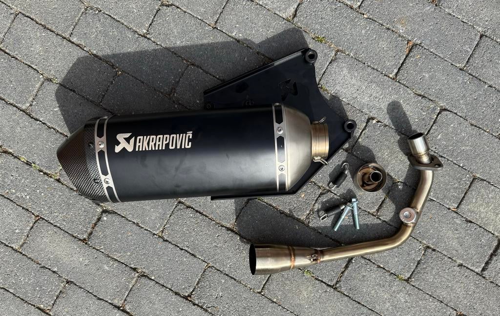 Akrapovic uitlaat voor Vespa, Ophalen of Verzenden, Gebruikt, Uitlaat, Vespa
