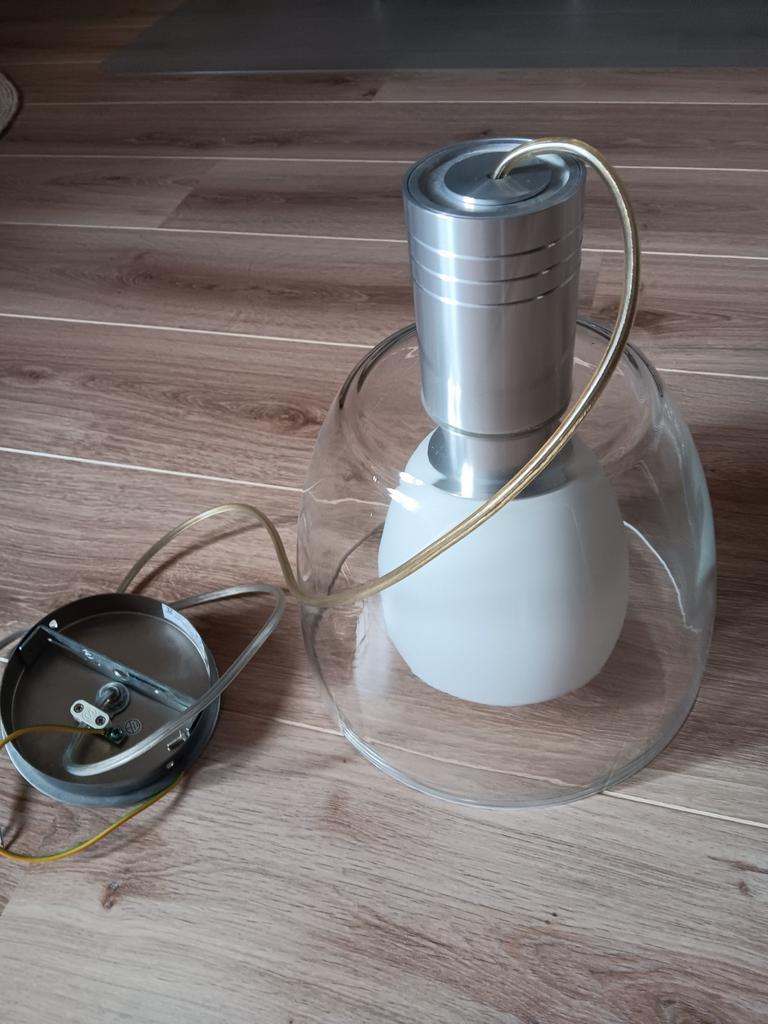 Glazen Hanglamp, Ophalen, Minder dan 50 cm