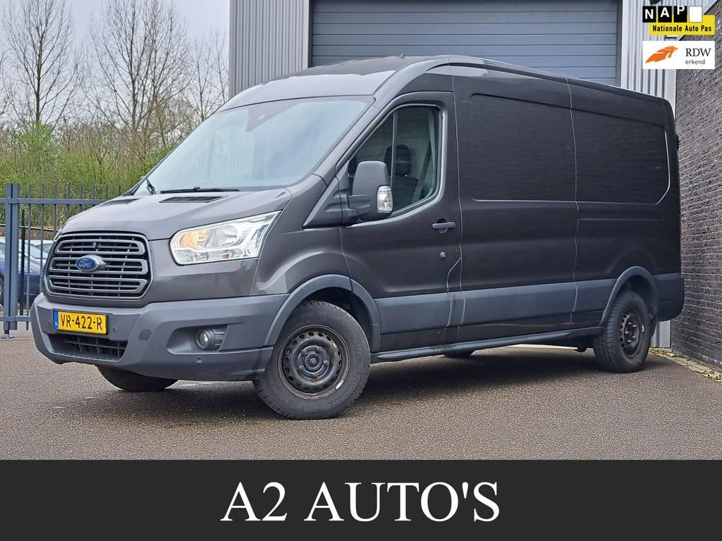 Ford Transit 350 2.2 TDCI L3H2 Trend EXPORT, Auto's, Voorwielaandrijving, Euro 5, Stof, Gebruikt