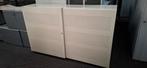 Twee  akoestische schuifdeurkasten, Huis en Inrichting, Kasten | Roldeurkasten en Archiefkasten, Ophalen, Meerdere deuren, Zo goed als nieuw