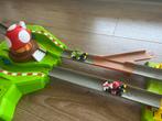 Hot Wheels Mario Kart Circuit Deluxe, 2 tracks incl auto’s, Ophalen, Racebaan, Zelf te bouwen, Zo goed als nieuw